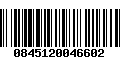 Código de Barras 0845120046602