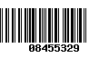 Código de Barras 08455329