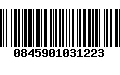 Código de Barras 0845901031223