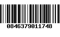 Código de Barras 0846379011748