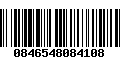 Código de Barras 0846548084108