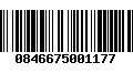 Código de Barras 0846675001177