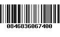 Código de Barras 0846836067400