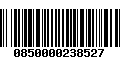 Código de Barras 0850000238527