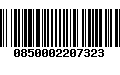 Código de Barras 0850002207323