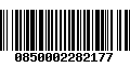 Código de Barras 0850002282177