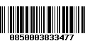 Código de Barras 0850003833477