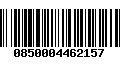 Código de Barras 0850004462157