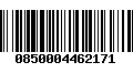 Código de Barras 0850004462171