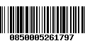 Código de Barras 0850005261797