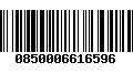 Código de Barras 0850006616596