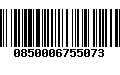 Código de Barras 0850006755073