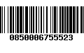 Código de Barras 0850006755523