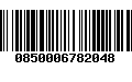 Código de Barras 0850006782048