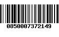 Código de Barras 0850007372149