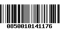 Código de Barras 0850010141176