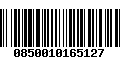 Código de Barras 0850010165127