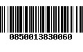 Código de Barras 0850013830060