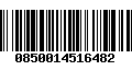 Código de Barras 0850014516482