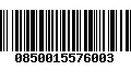 Código de Barras 0850015576003