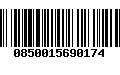 Código de Barras 0850015690174