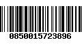 Código de Barras 0850015723896