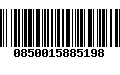 Código de Barras 0850015885198