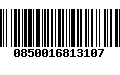 Código de Barras 0850016813107