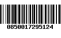 Código de Barras 0850017295124