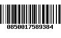 Código de Barras 0850017589384
