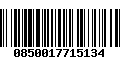 Código de Barras 0850017715134