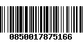 Código de Barras 0850017875166