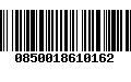 Código de Barras 0850018610162