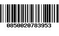 Código de Barras 0850020783953