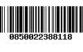 Código de Barras 0850022388118