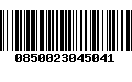 Código de Barras 0850023045041