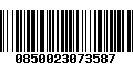 Código de Barras 0850023073587