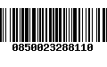 Código de Barras 0850023288110