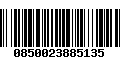 Código de Barras 0850023885135