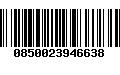 Código de Barras 0850023946638