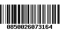 Código de Barras 0850026073164