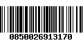 Código de Barras 0850026913170