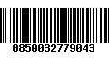 Código de Barras 0850032779043