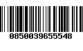 Código de Barras 0850039655548
