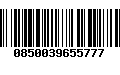 Código de Barras 0850039655777