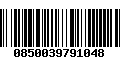 Código de Barras 0850039791048