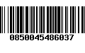 Código de Barras 0850045486037