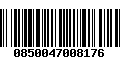 Código de Barras 0850047008176
