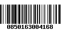 Código de Barras 0850163004168