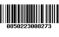 Código de Barras 0850223008273